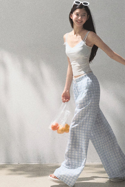 Stretch Chambray Camisole Set