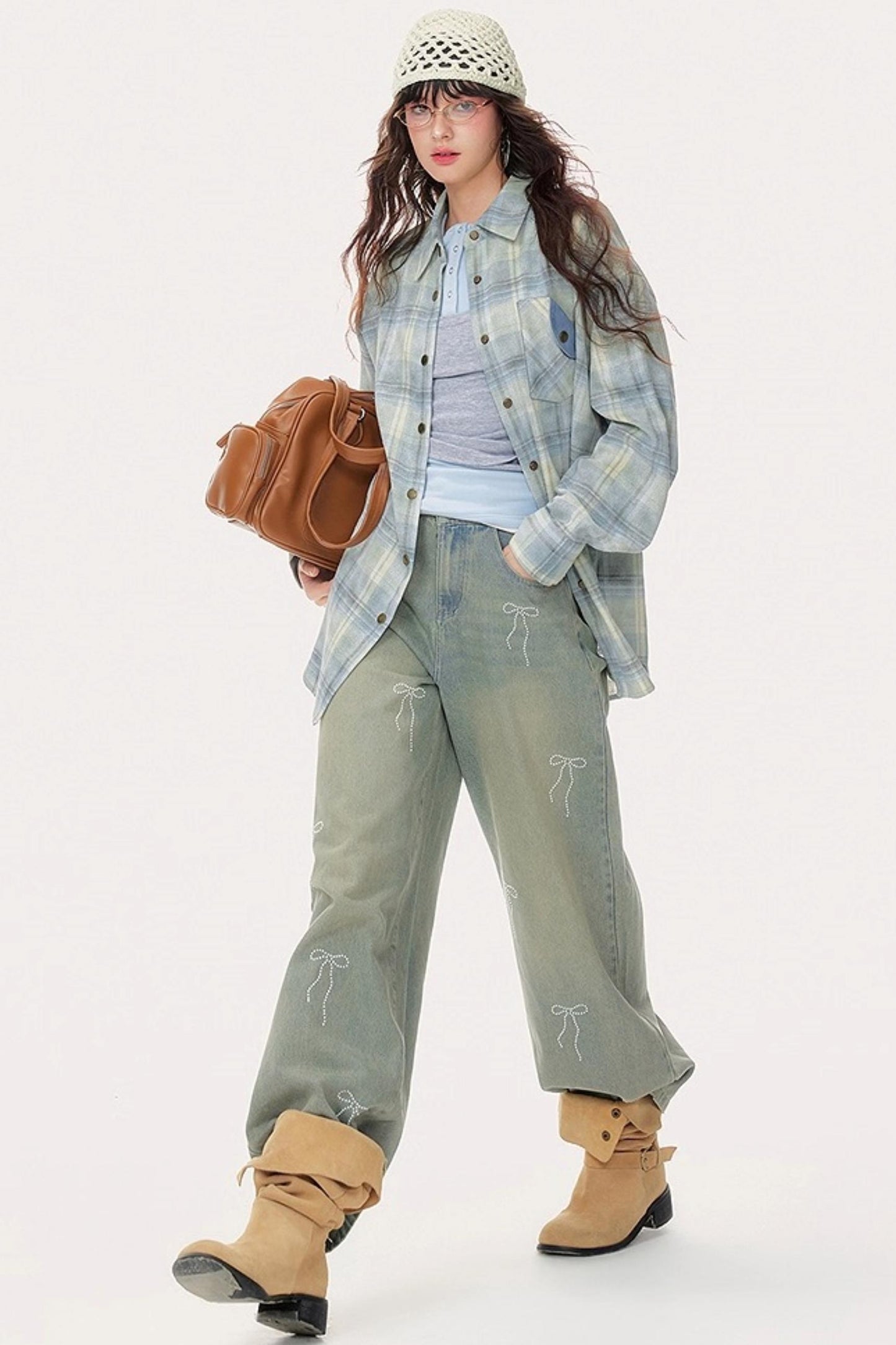 Pink Plaid Classic Shirt