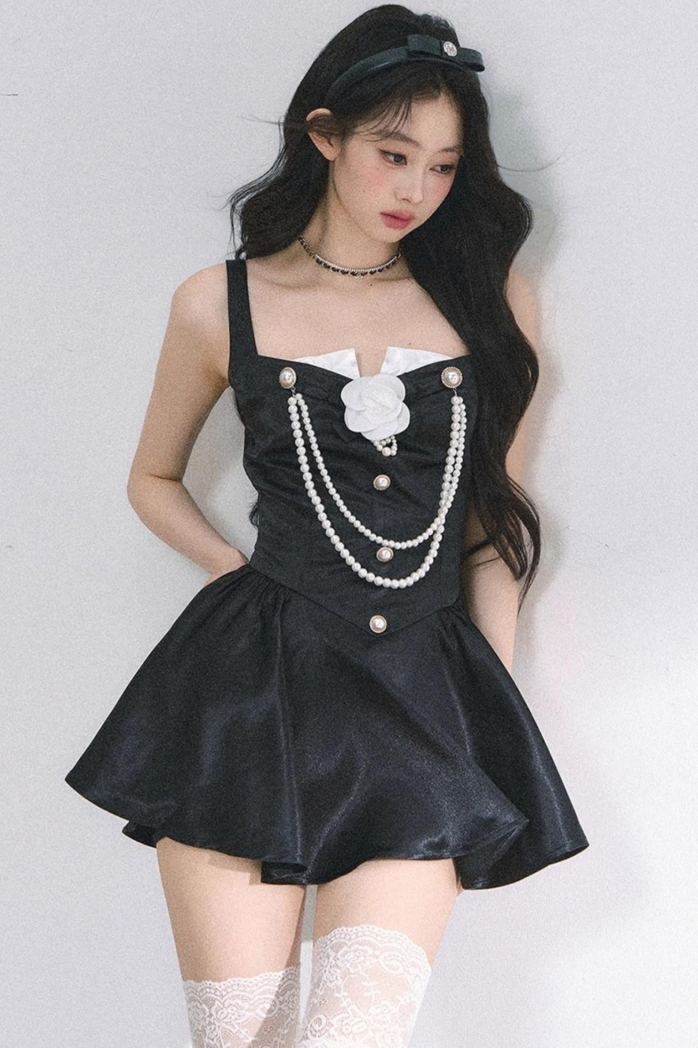 Summer Rose Halter Dress