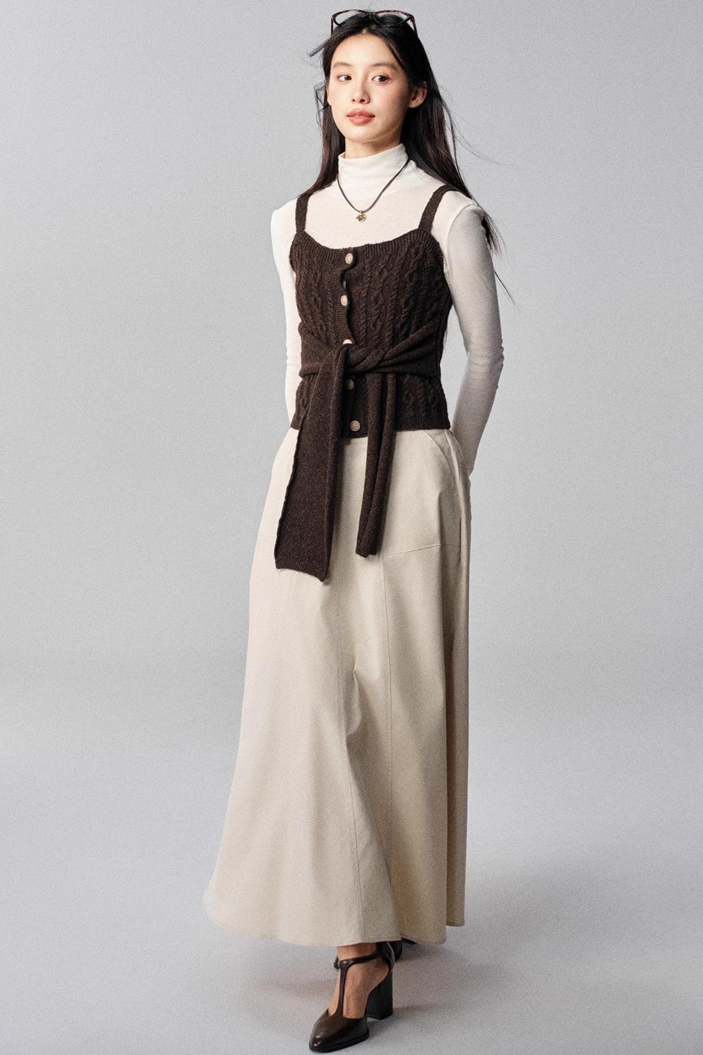 Mountains Knitted Vest