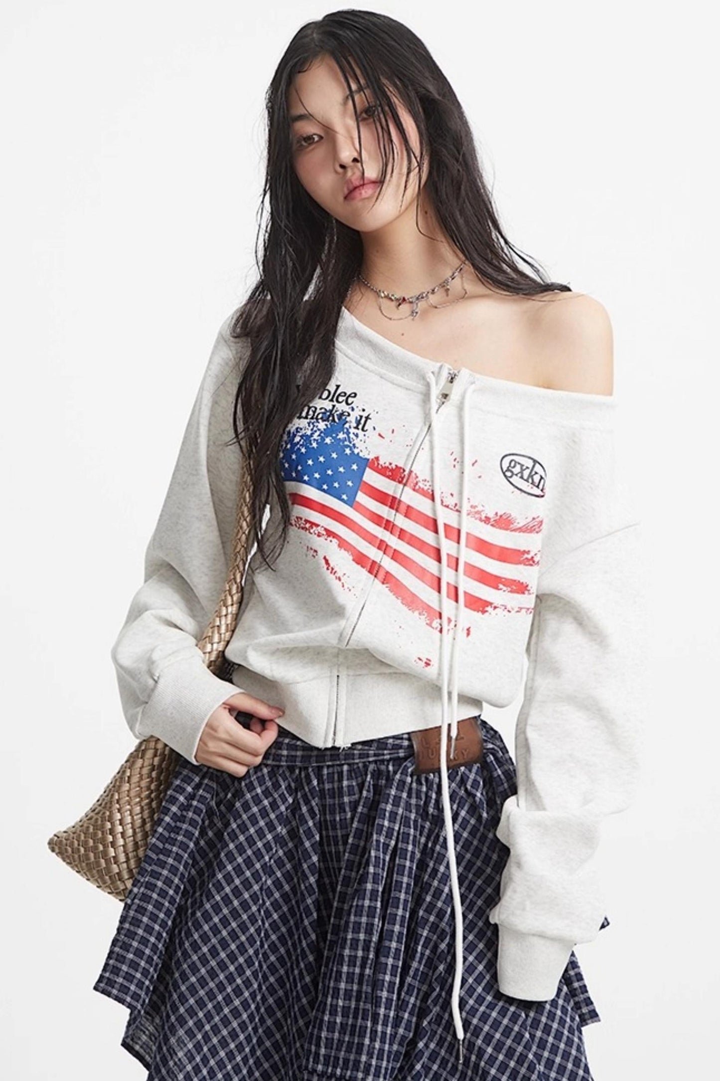 Vintage Zipper Sweatshirt