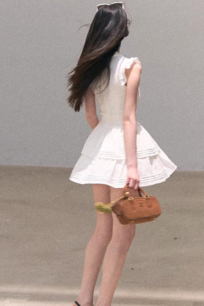 Seagull Affection Shirt Dress