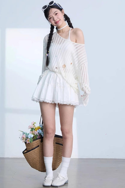 Chic Sunscreen Blouse