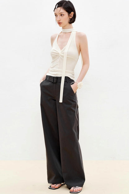 Apricot V-Neck Camisole