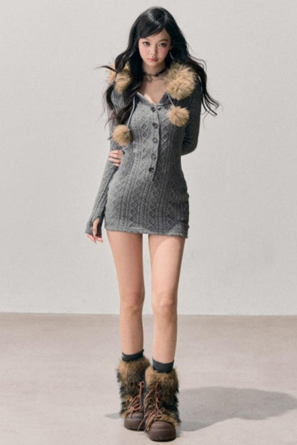 Twilight French Sweater Dress