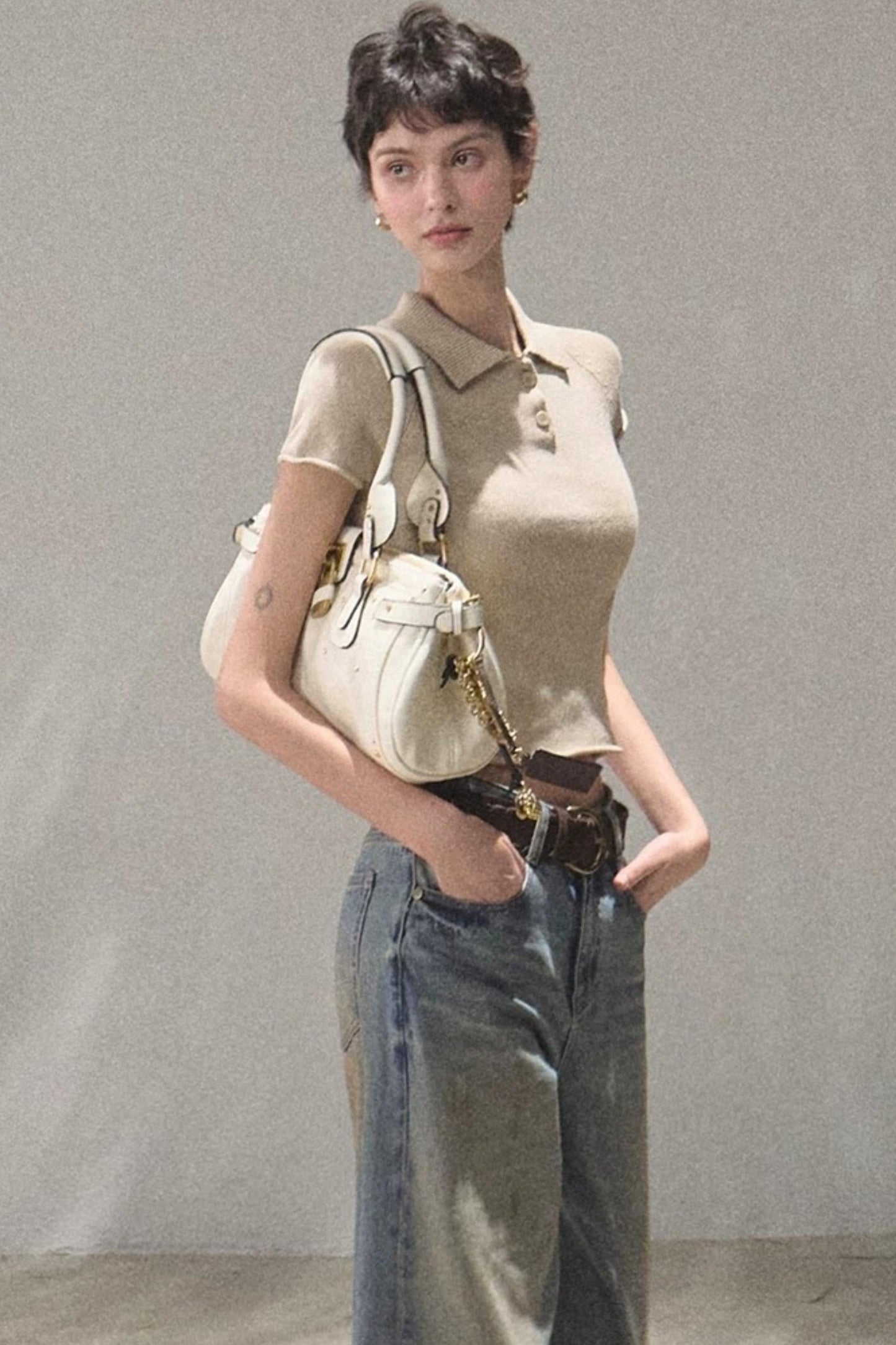 Old Money Linen Polo