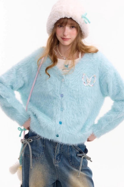 Butterfly Cardigan Sweater Jacket