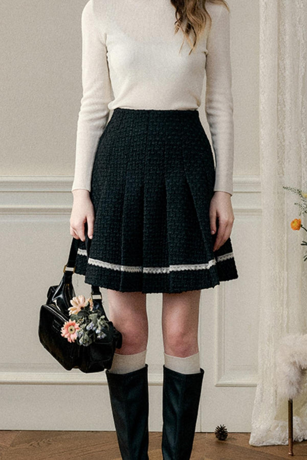 내추럴 울 리딩 타임 코트 세트업 