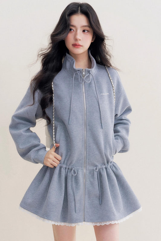 Lazy Casual Sweatshirt Dress