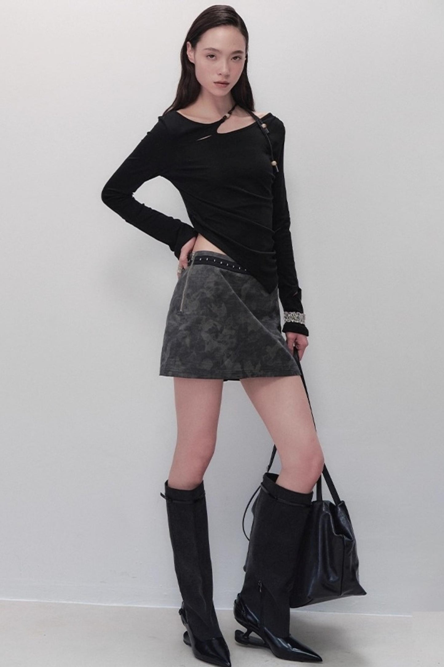 Eclipse Moon Two-Piece Skirt Set-Up