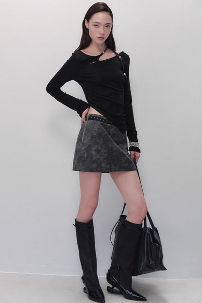 Eclipse Moon Two-Piece Skirt Set-Up