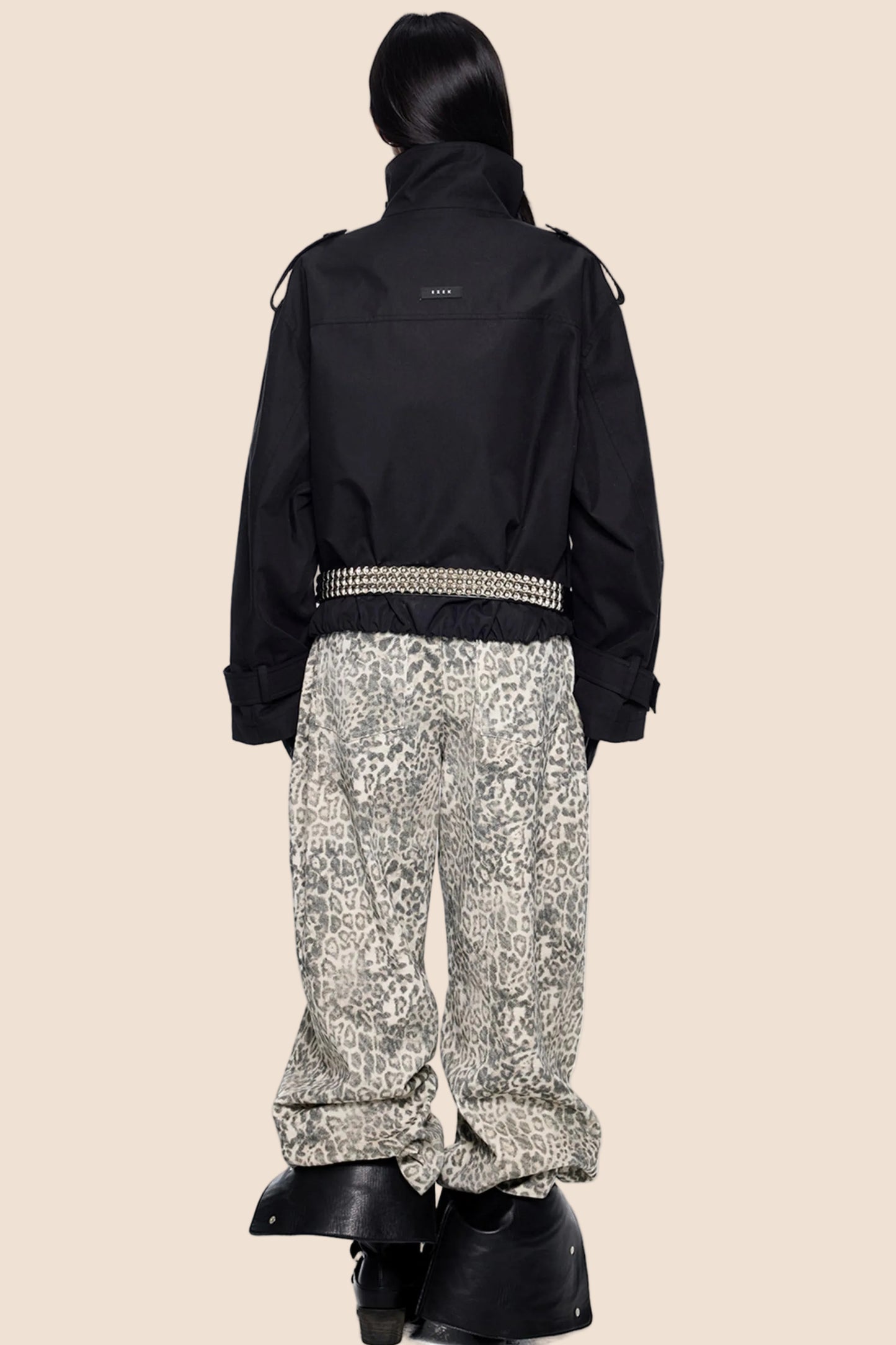 Double-Breasted Retro Trench Coat