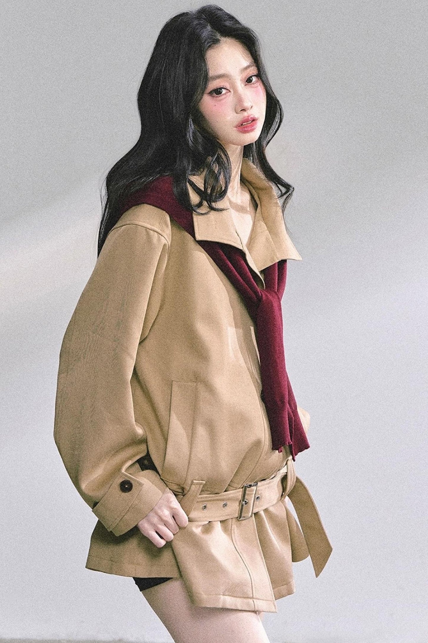 French Style Windbreaker Jacket