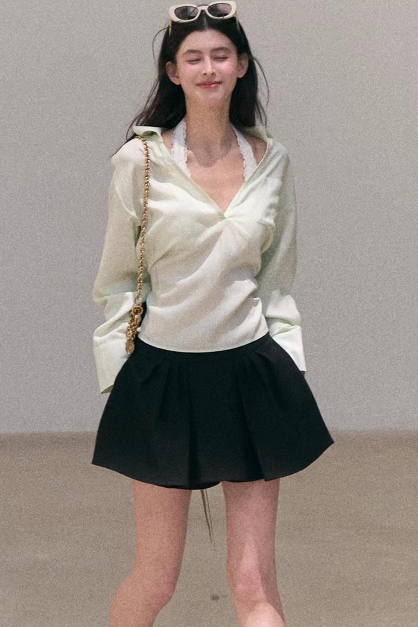 Sycamore Moonlight Pleated Skirt