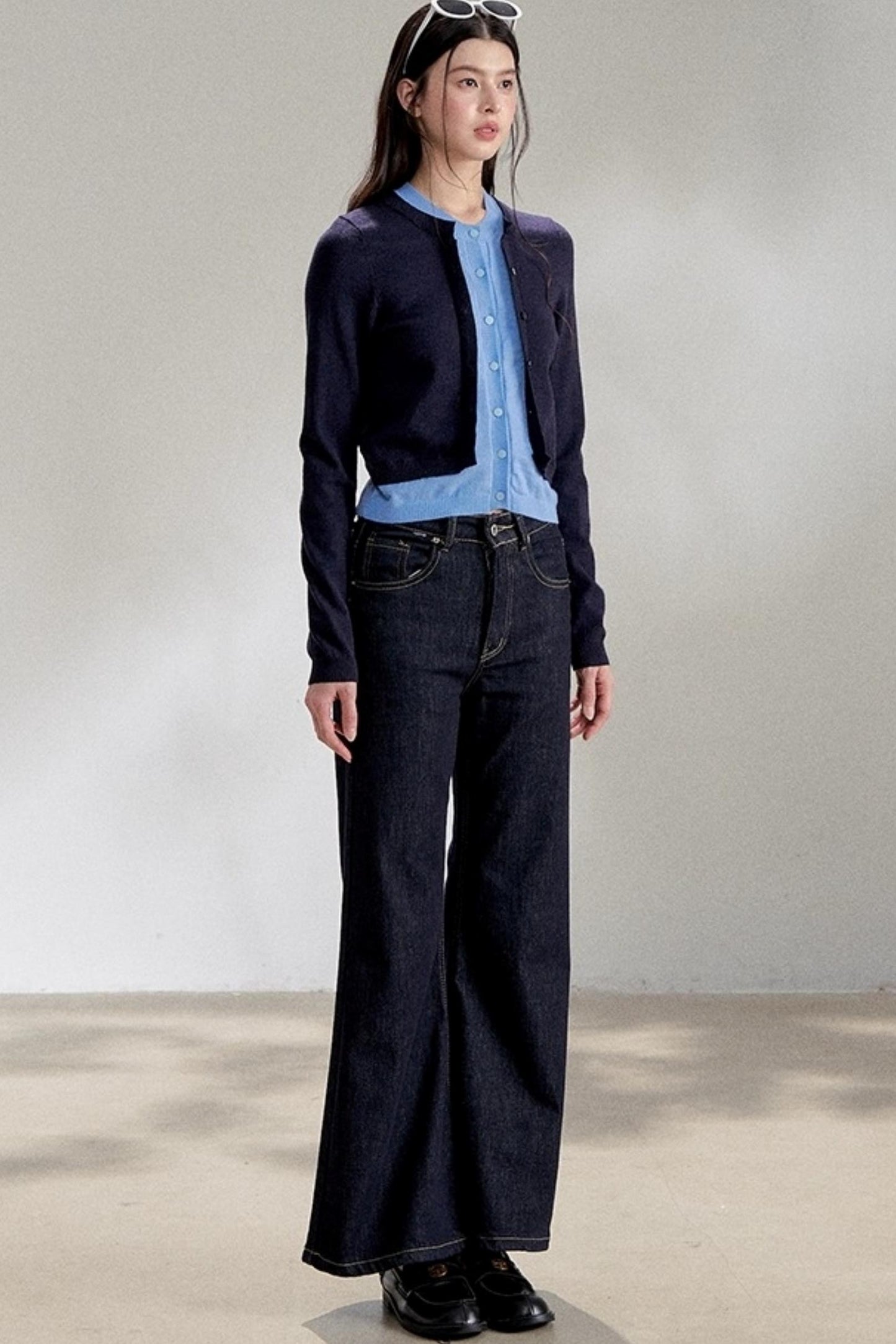 Yellow Knitted Cardigan