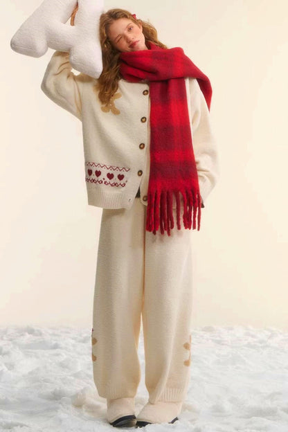 Gingerbread Fair Isle Knit Sweater Set-Up