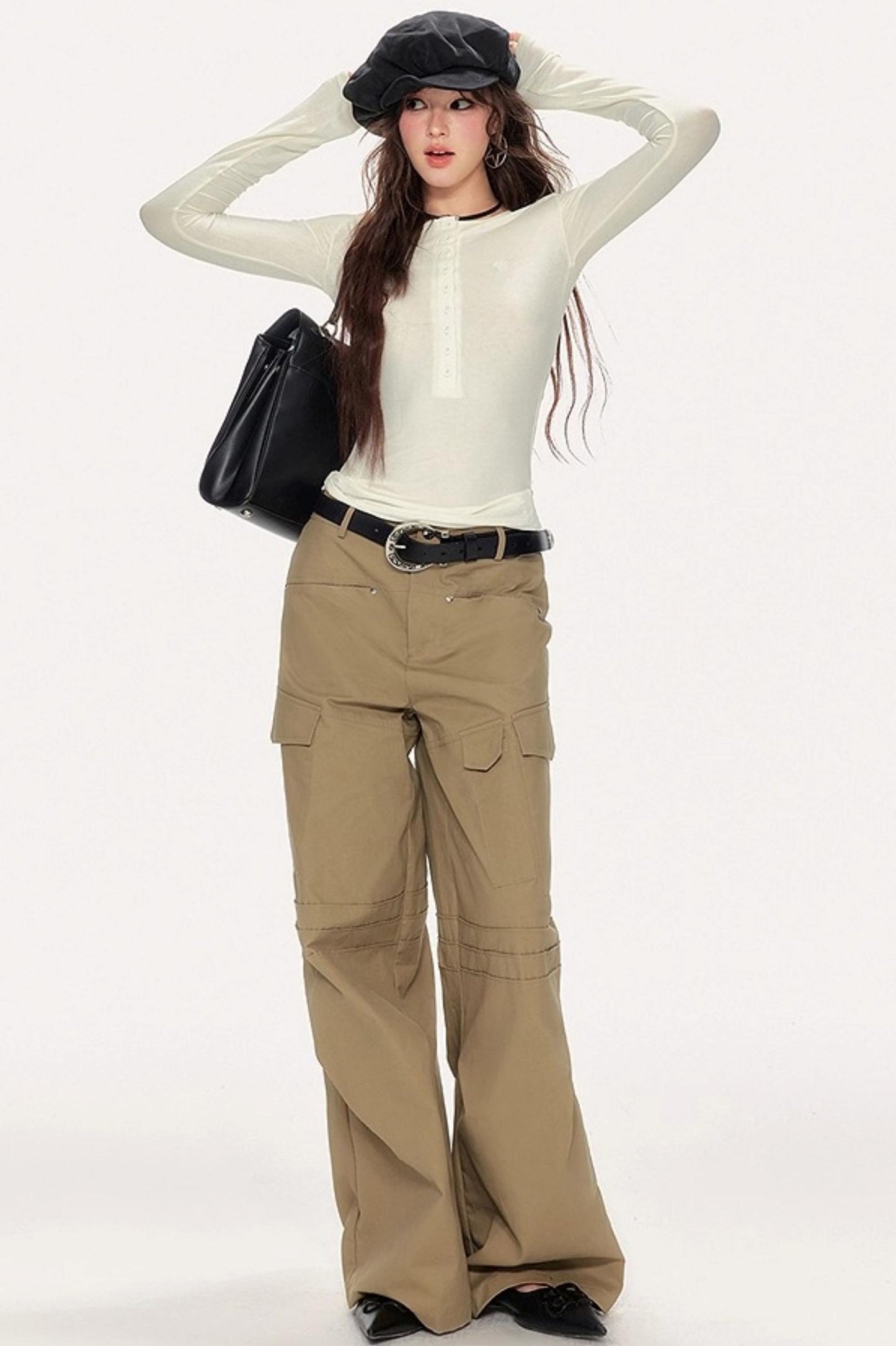 Basic Slim Long Sleeve T-Shirt