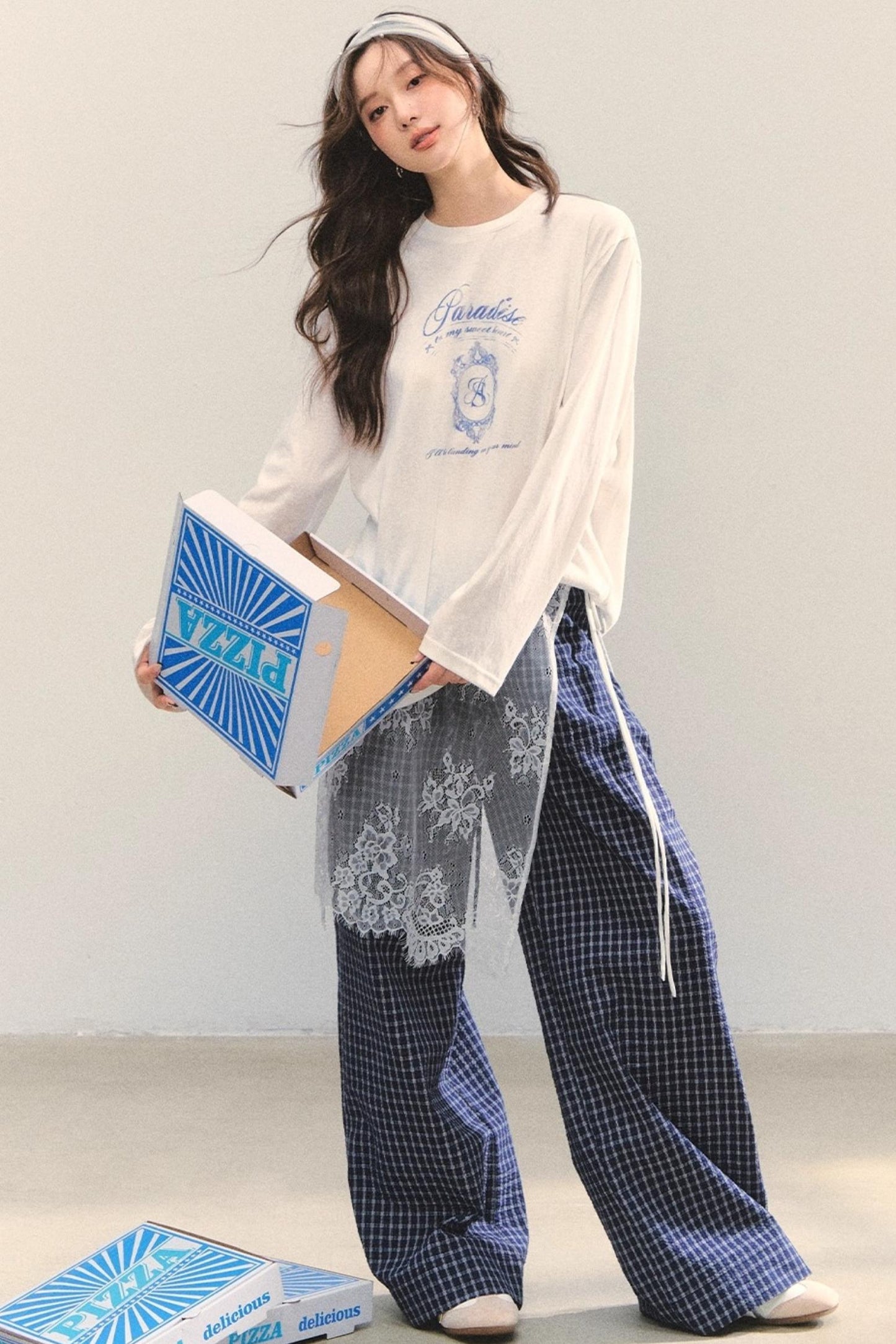 Wide-Leg Trousers Set-Up