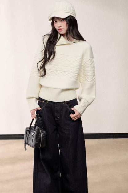 Autumn Batwing Knit Sweater