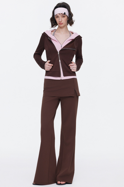 Hautfreundliche Strickrock-Hosen