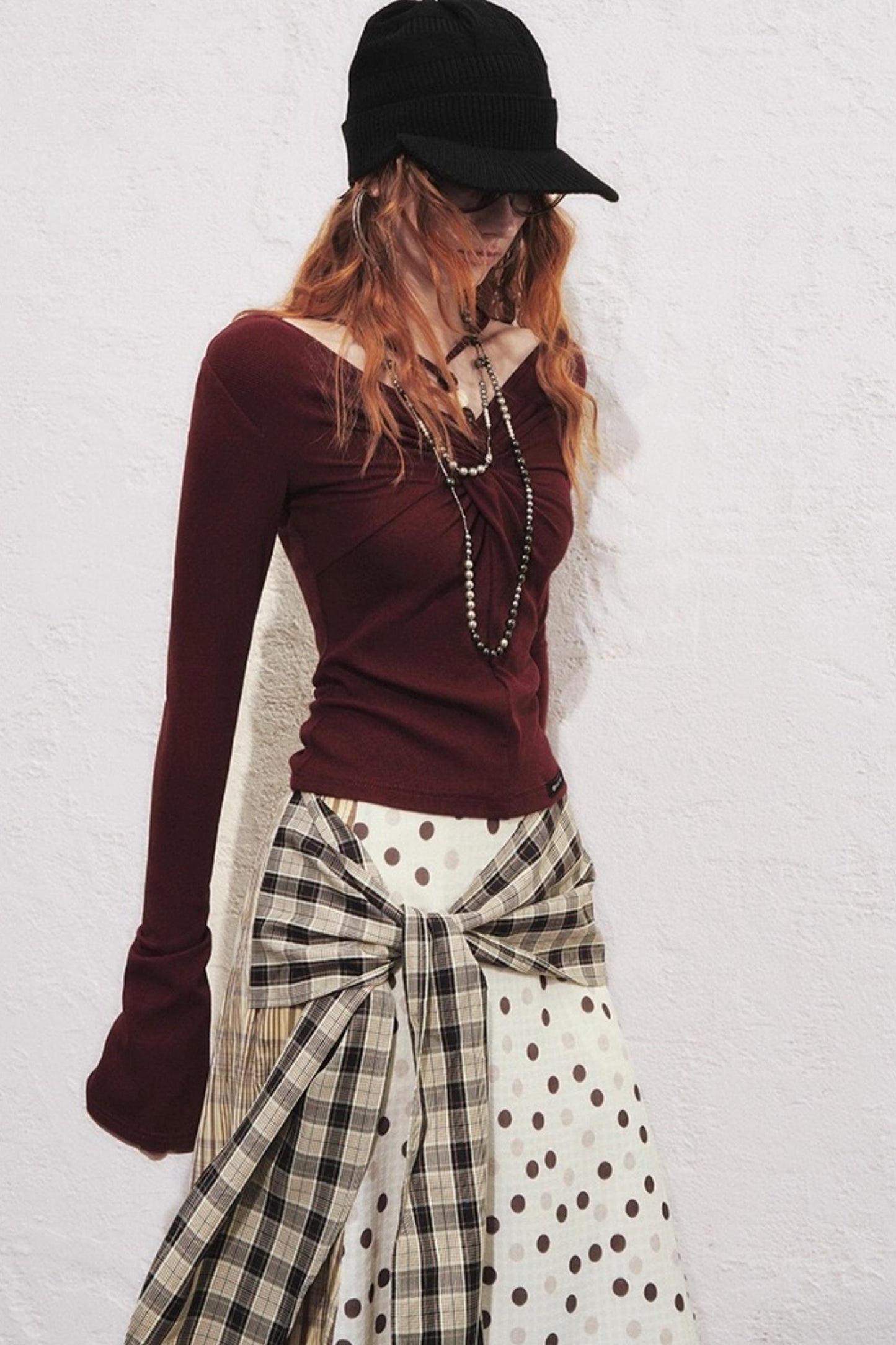 Sunset One-Shoulder T-Shirt