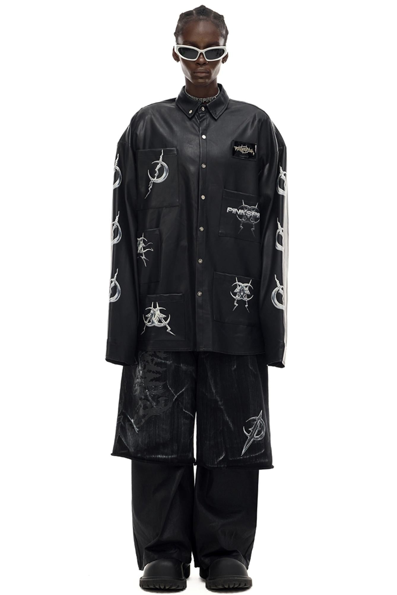 Electric Moon Loose Layered Pants