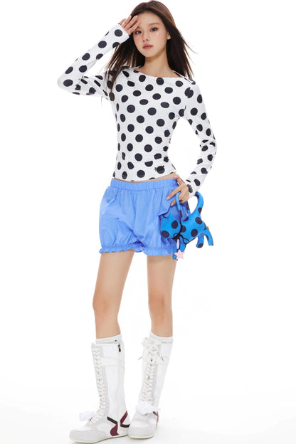 High-Waisted Puffy Skirt