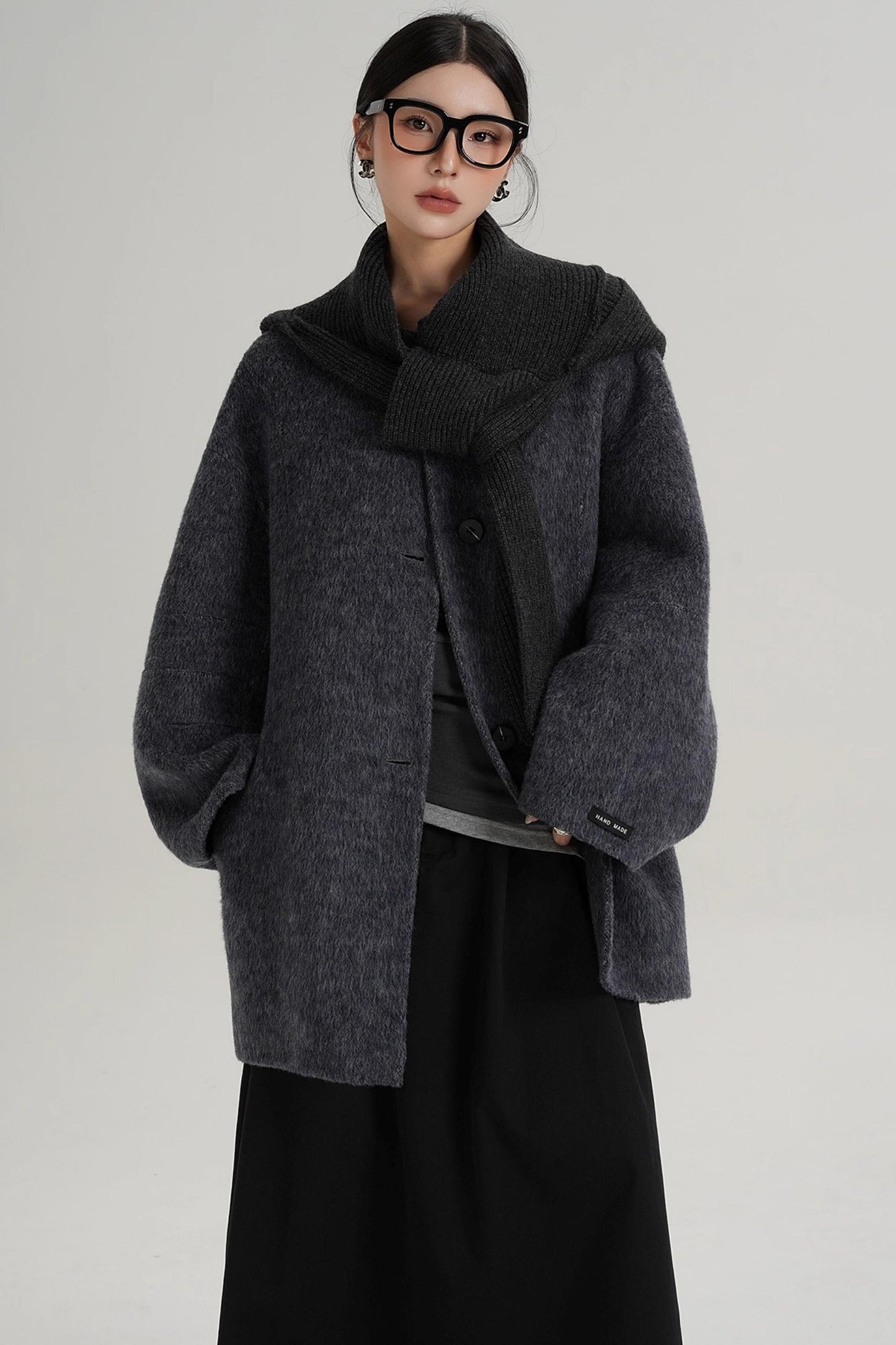 Temperament Woolen Coat