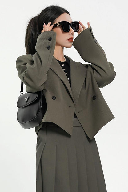 Temperament Long-Sleeve Blazer