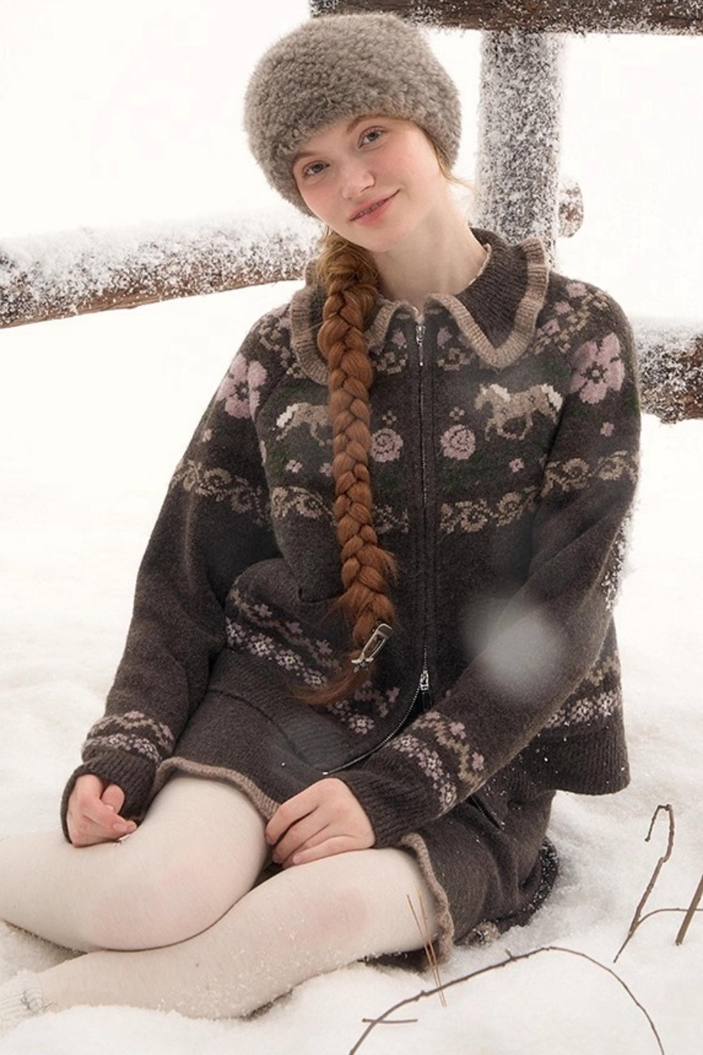 Afternoon Prelude Lace Skirt Set-Up