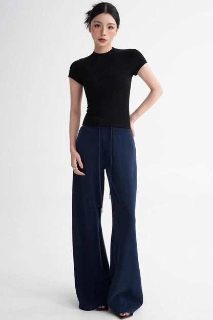 Wool Right-Shoulder Slim Top