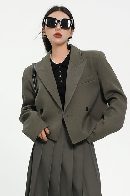 Temperament Long-Sleeve Blazer