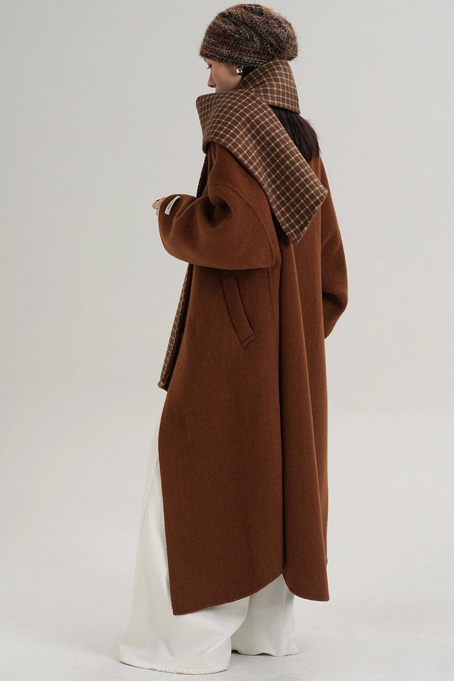 Classic Wool Tweed Coat