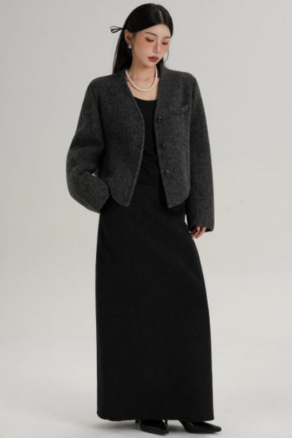 Double-Sided Woolen Coat