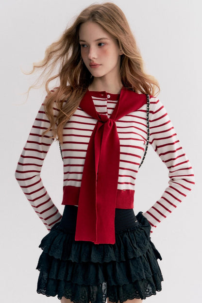 Balletcore Lace Cake Skirt