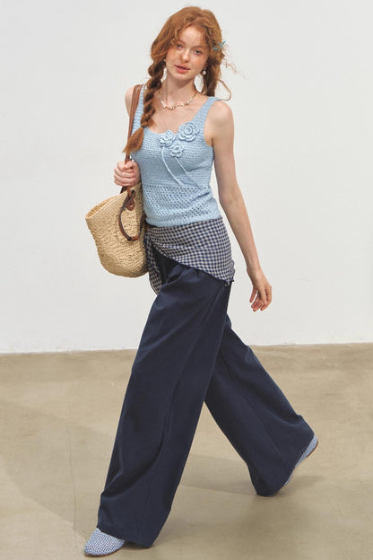 Three-Dimensional Knitted Vest