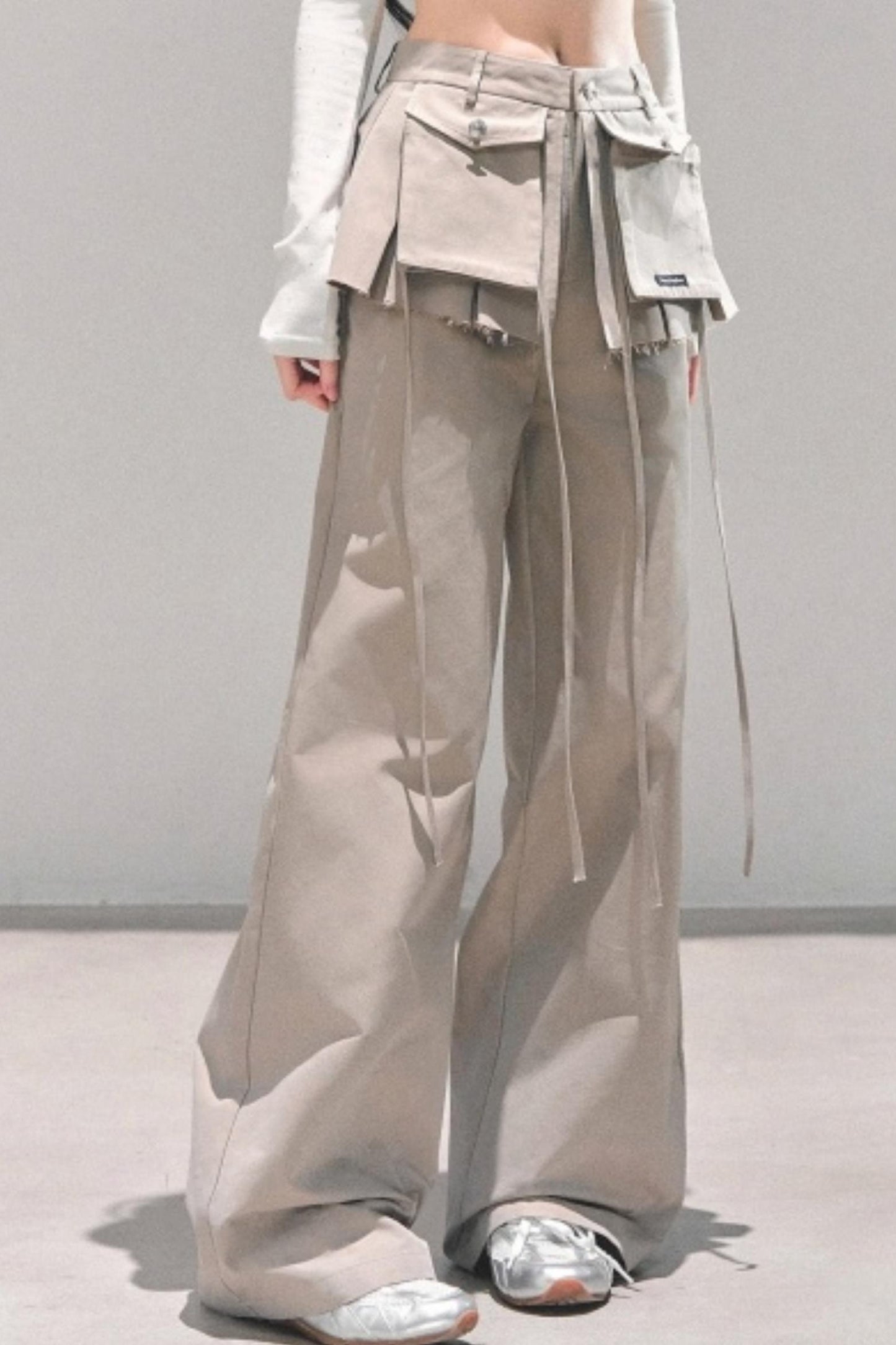 Bella Wide-Leg Workwear Pants