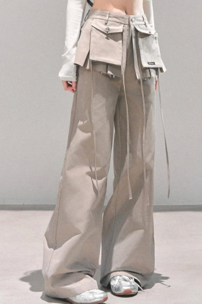 Bella Wide-Leg Workwear Pants