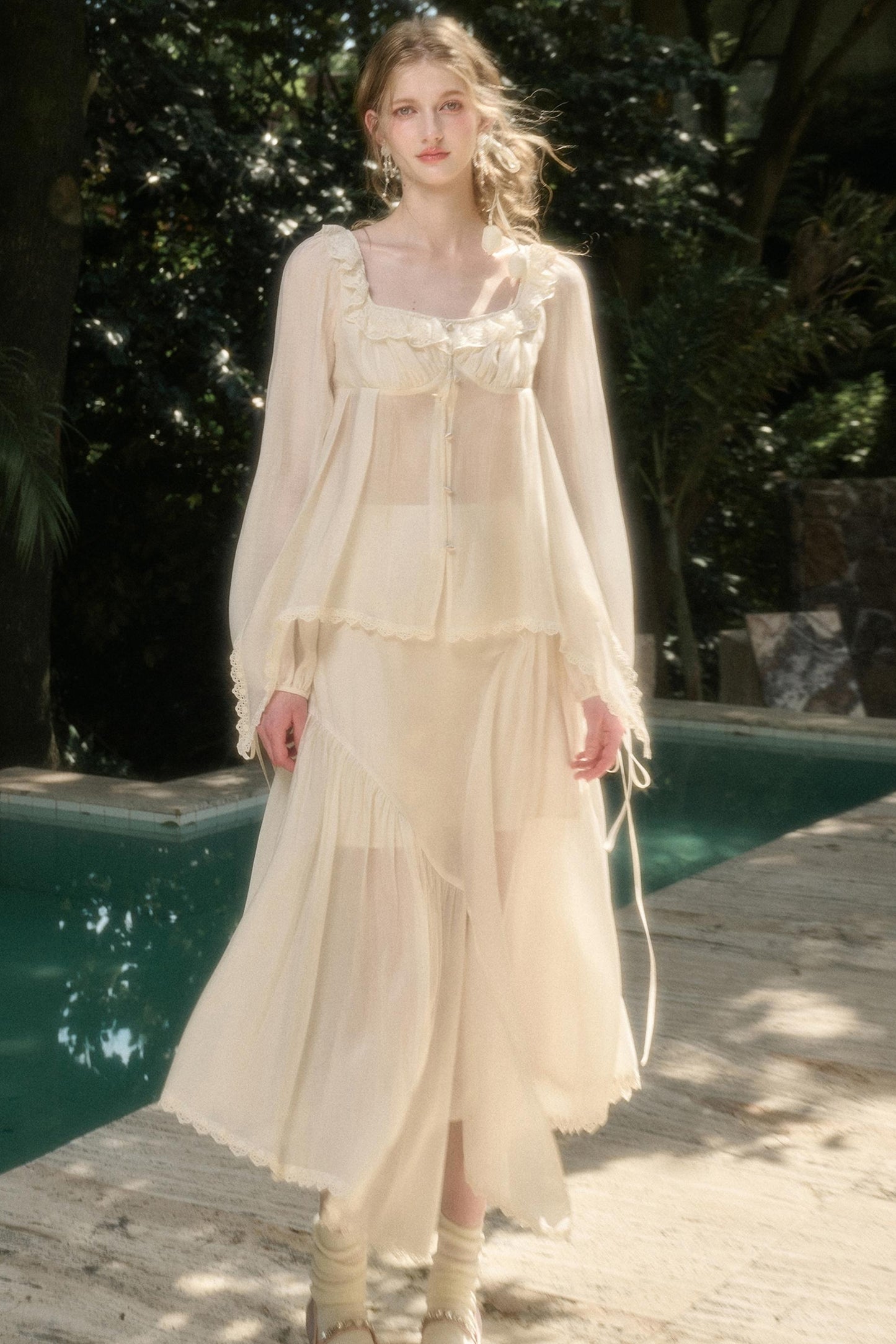 Galaxy Tencel Air Fabric Skirt Set-Up