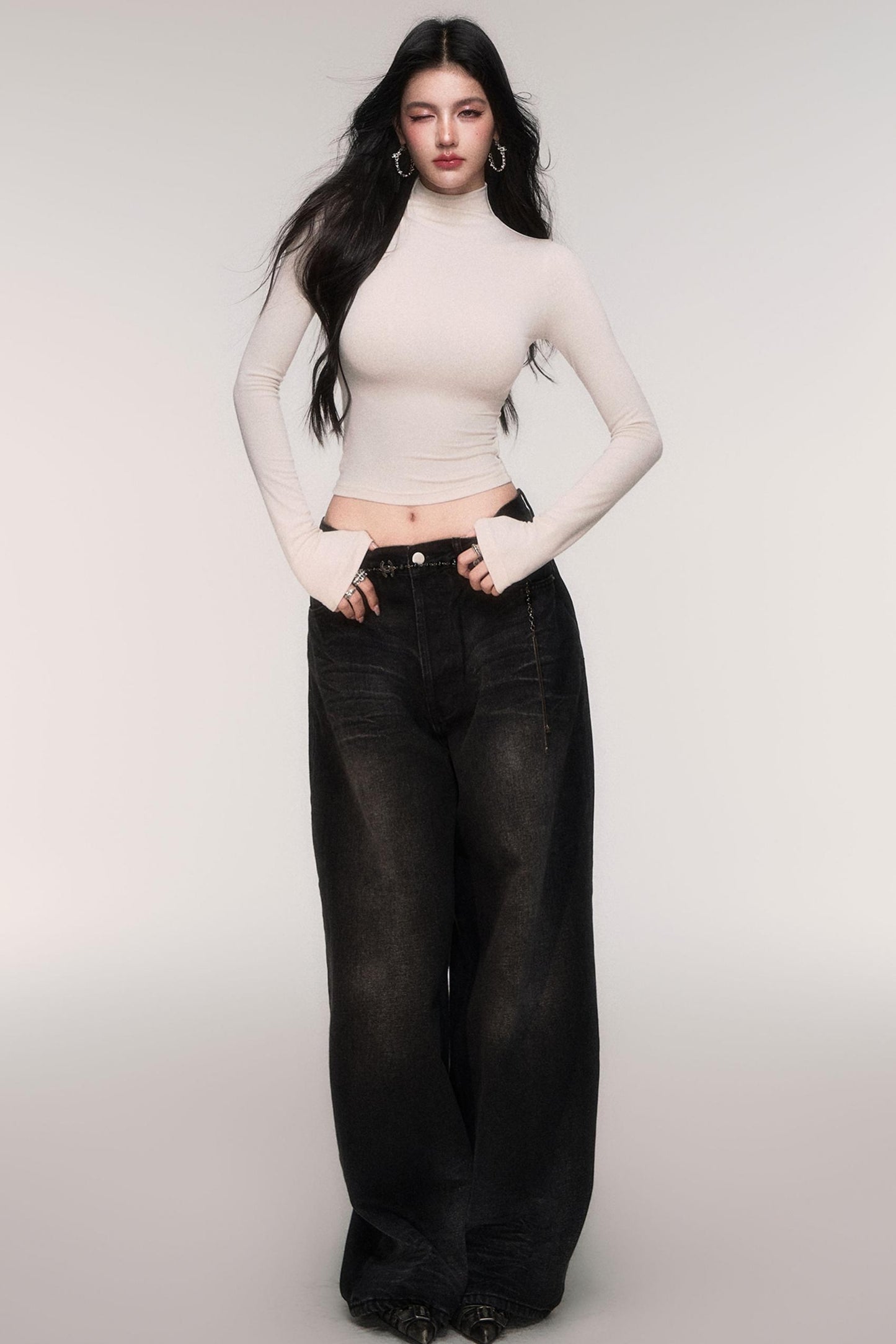 Romantic High Stretch Slim Top