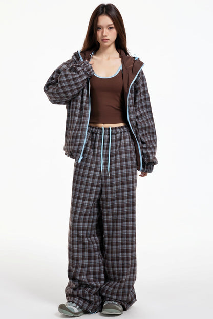 Lux Stripe Hooded Jacket Set-Up