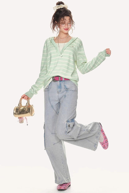 Striped Pullover Sweater