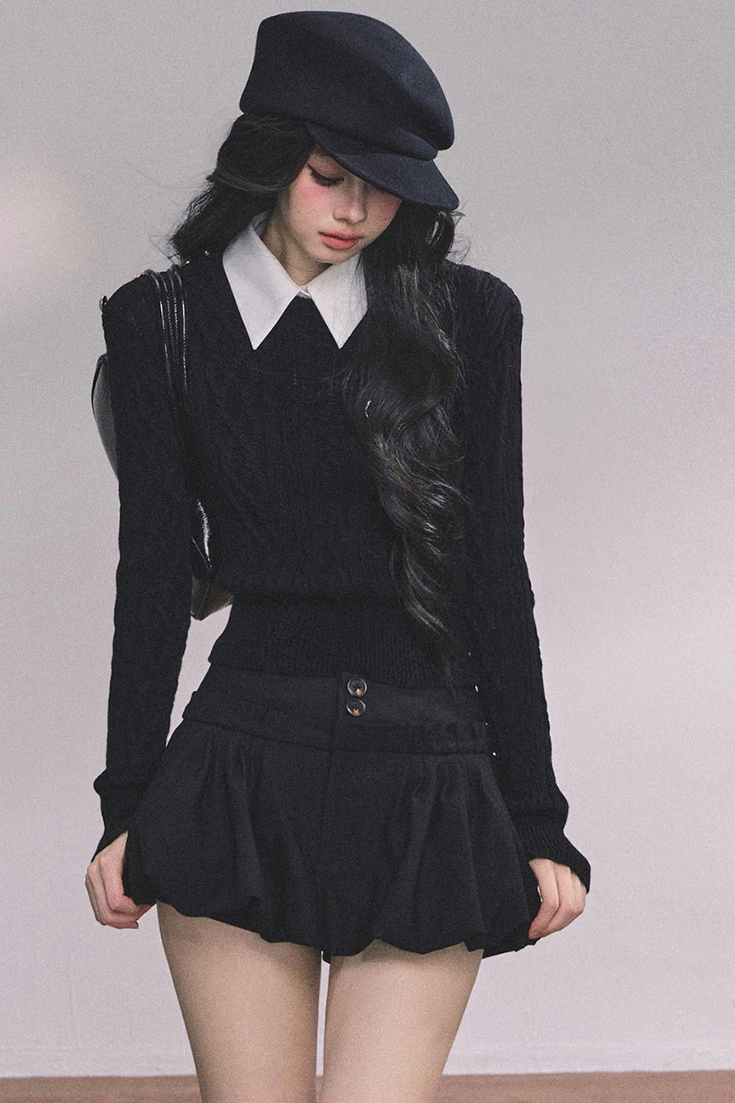 High Intelligence Knitted Top