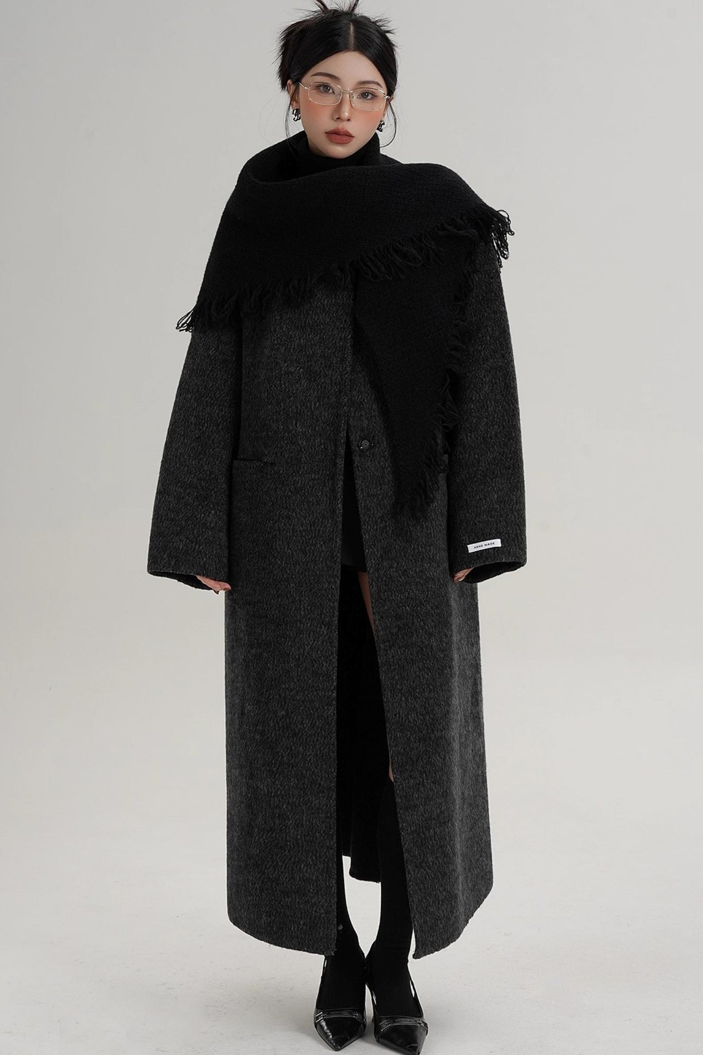 Elegant Double-Sided Woolen Coat