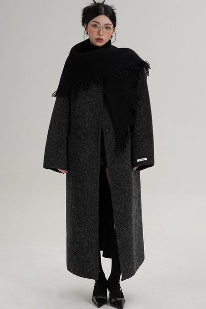 Elegant Double-Sided Woolen Coat