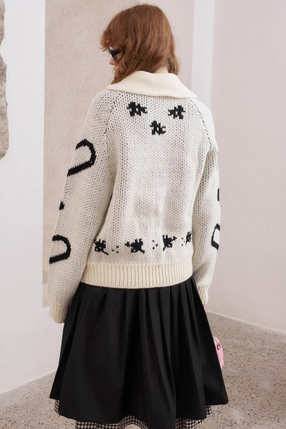 Warm Yarn Knitted Cardigan