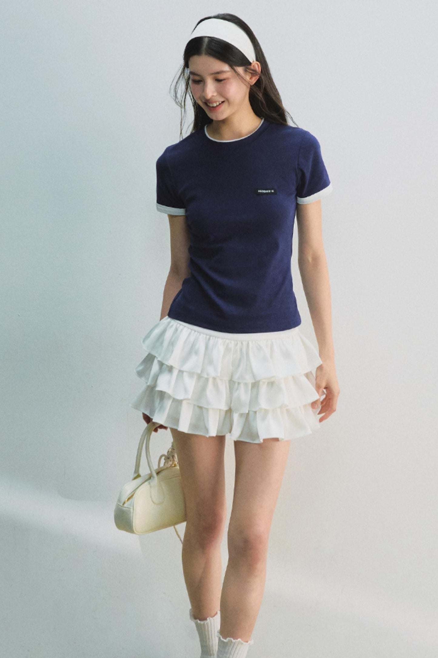 Elegant White Ballet Skirt