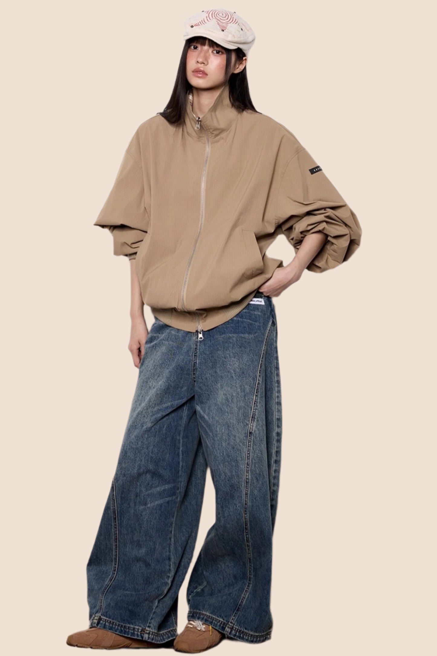 Bath Style Reversible Plaid Jacket