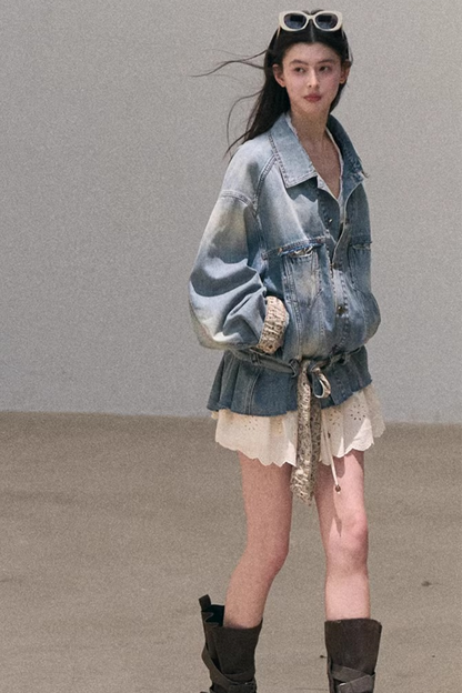 Pure Cotton Embroidered Skirt