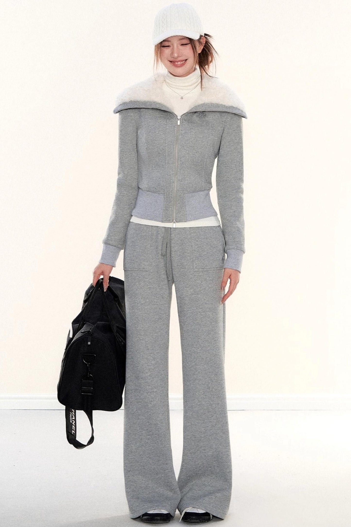 High-Neck Slimming Top